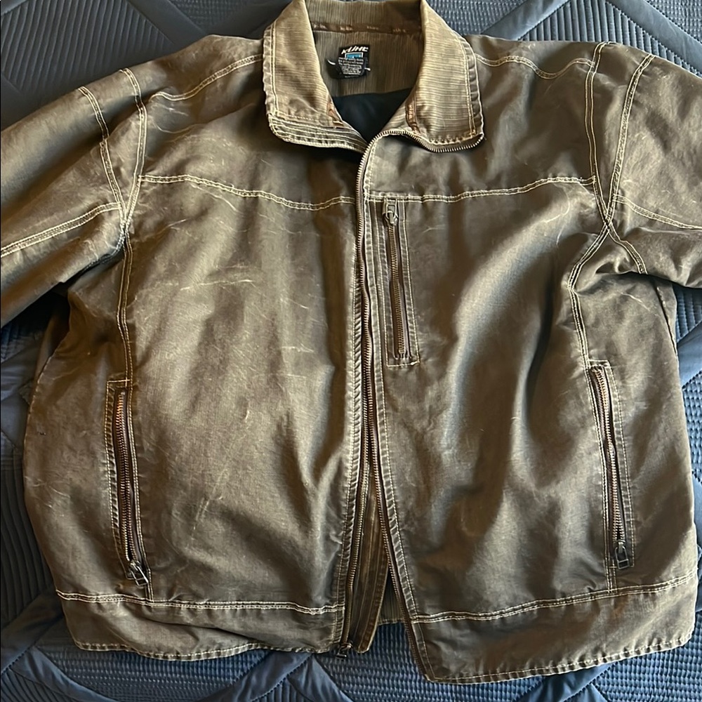 Kuhl Men’s Vintage Patina Dye Brown Jacket